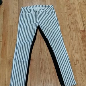 Blank NYC Striped Jeans